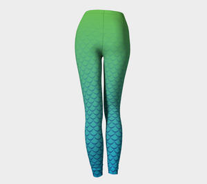 Green Rec Leggings