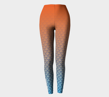 Load image into Gallery viewer, Orange Rec Leggings