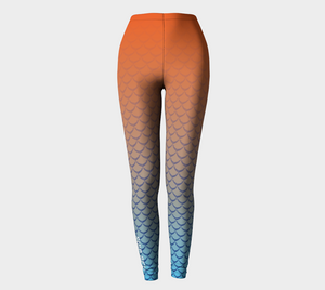 Orange Rec Leggings